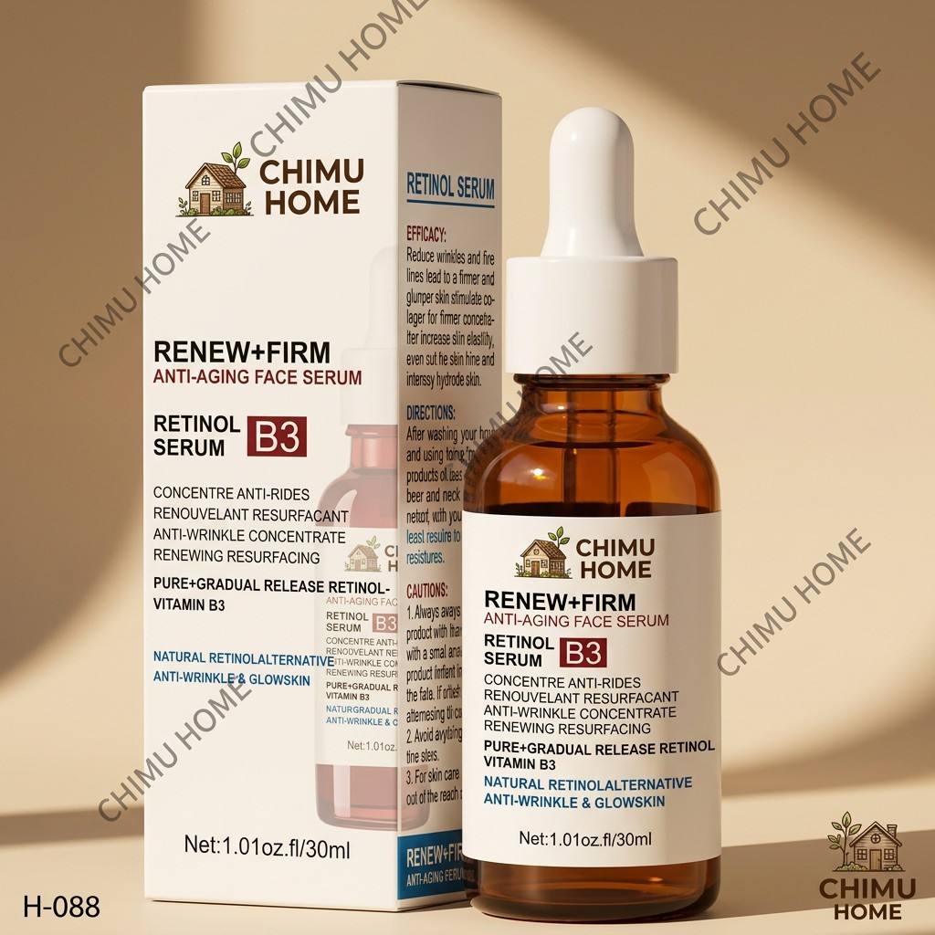 Hyaluronic Acid Serum - 【CHIMU HOME】Retinol B3 Facial Serum for