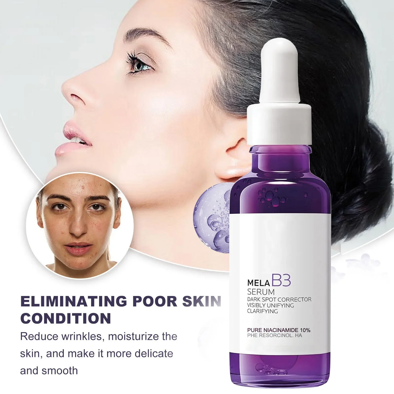 B3 Purple Serum Skin Brighteni - Skincare La Roche Posay review and price