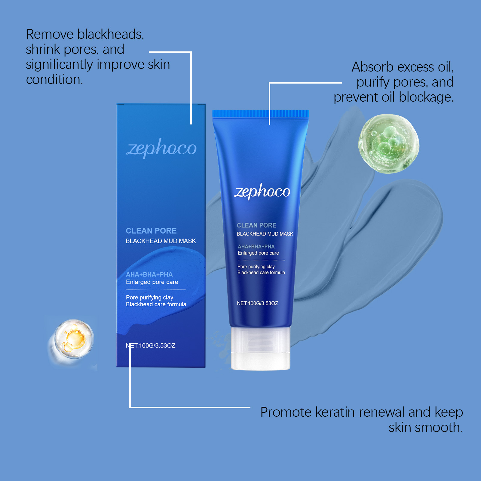 Pore Cleaning Mud Mask Blackhe - Skincare La Roche Posay review and price