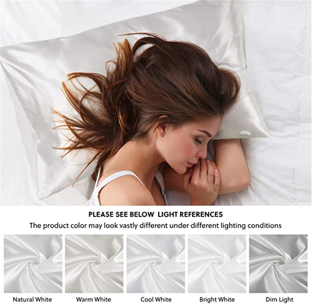 2pcs/lot Solid Silky Satin Ski - Skincare Queen review and price
