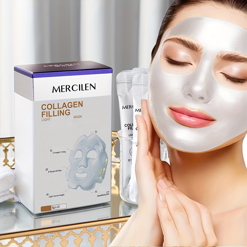 20pcs Mercilen Collagen Peelin - Bentonite Clay Mask review and price
