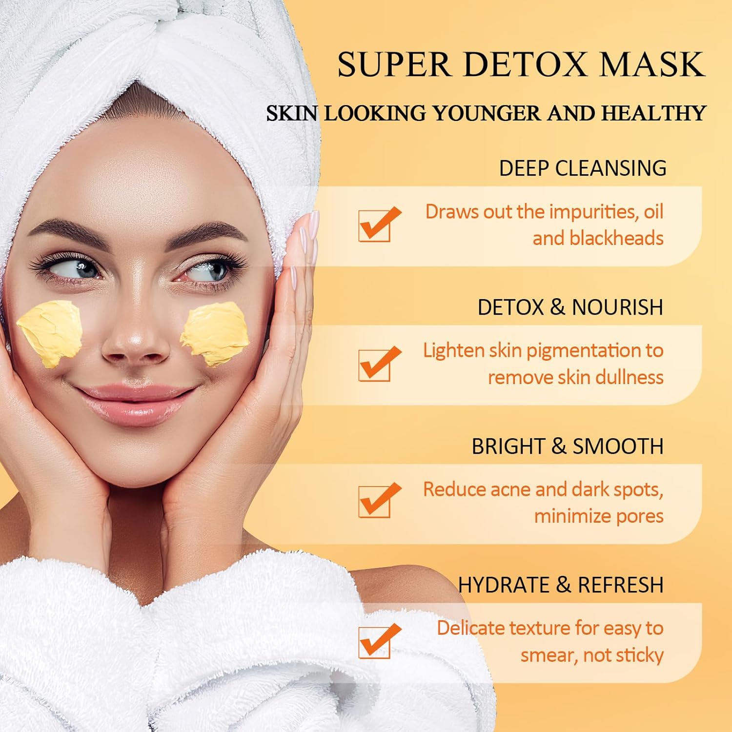 Turmeric Vitamin C Clay Mask C - Bentonite Clay Mask review and price