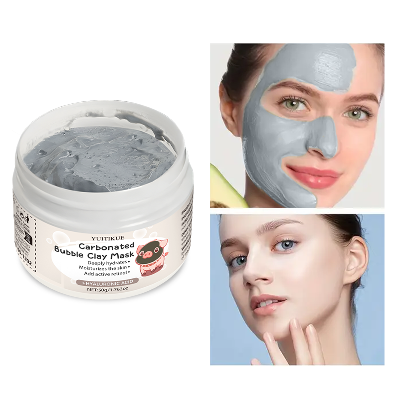 Carbonated Bubble Clay Mask -  - Bentonite Clay Mask review and price