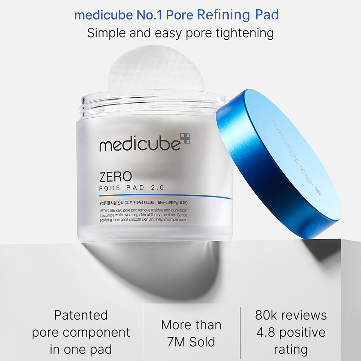 Medicube ZERO PORE PAD 2.0,Pre - Skincare La Roche Posay review and price